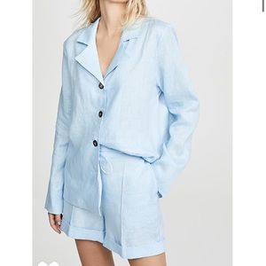 Sleeper Relaxed Fit Linen Shorts Set